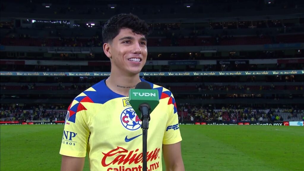 Entrevista con Kevin Álvarez tras el PARTIDAZO en el Azteca | América 4–3 Santos | Apertura 2023