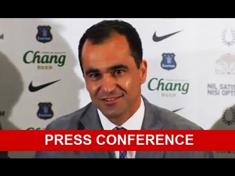 Roberto Martinez - Press Conference (Everton)