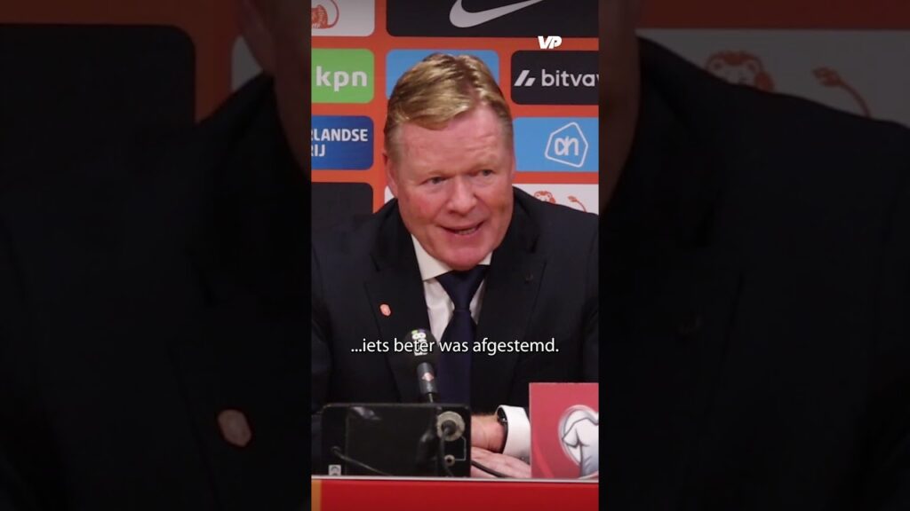 ‘Ronald, ben je nu 𝐠𝐞𝐧𝐞𝐳𝐞𝐧 van De Roon?’ 😅