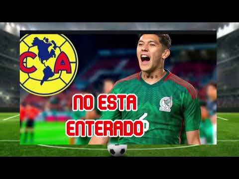 GERARDO ARTEAGA NO SABE DEL INTERES DEL AMERICA