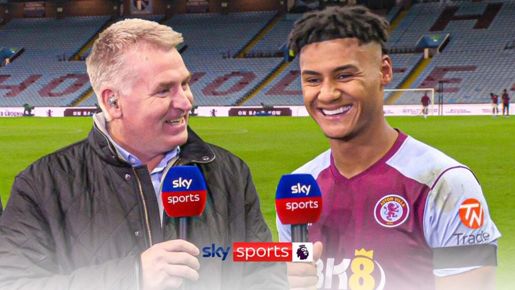 'I owe it to you!' 😊 | Wholesome Ollie Watkins interview with former manager Dean Smith