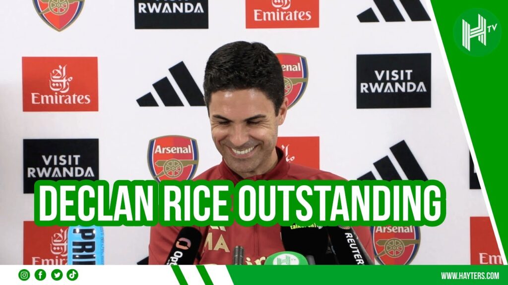 Declan Rice a BIG GAME PLAYER! | Mikel Arteta Part Two