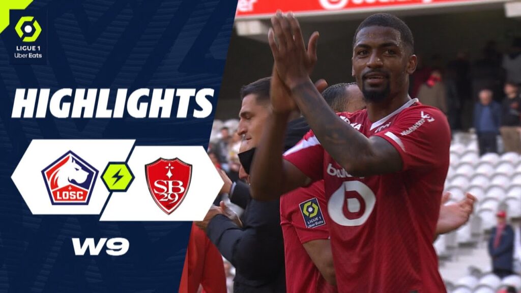 LOSC LILLE - STADE BRESTOIS 29 (1 - 0) - Highlights - (LOSC - SB29) / 2023-2024