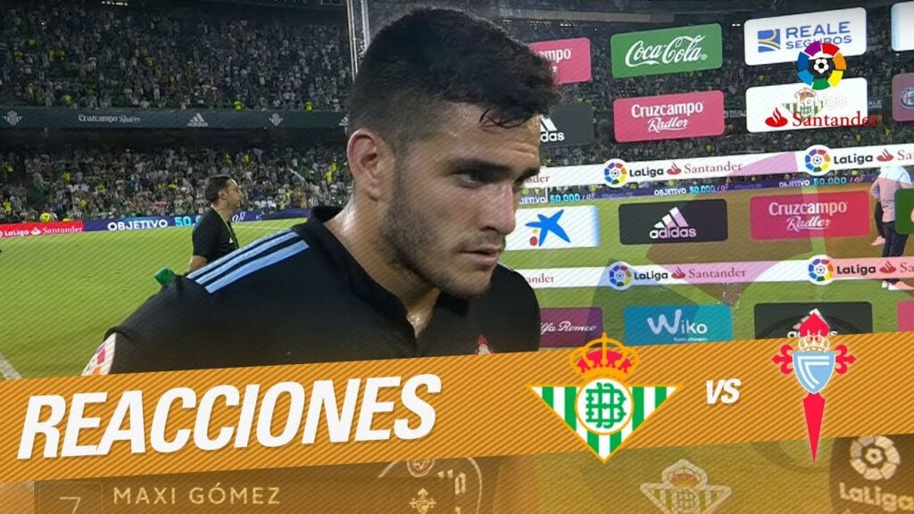 Maxi Gómez: "Fue un partido muy luchado"