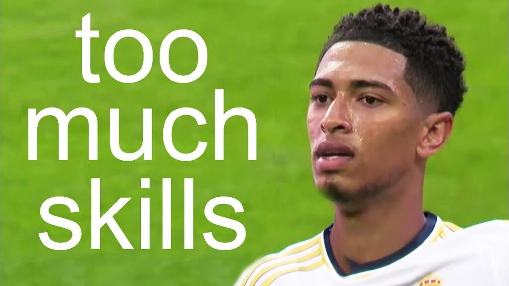 Bellingham is just dribbling like a winger...