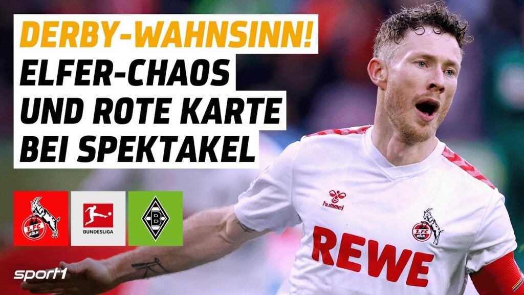 1. FC Köln - Borussia Mönchengladbach | Bundesliga Tore und Highlights 8. Spieltag