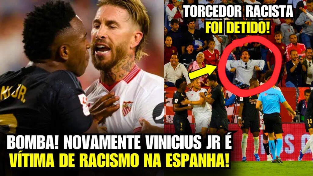 🚨 LAMENTÁVEL! Olha o que FIZERAM COM O VINICIUS JR HOJE NA ESPANHA!