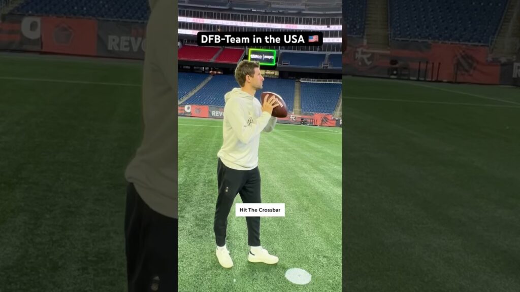 CROSSBAR-Challenge  🇺🇸🏈 DFB-Team in the USA