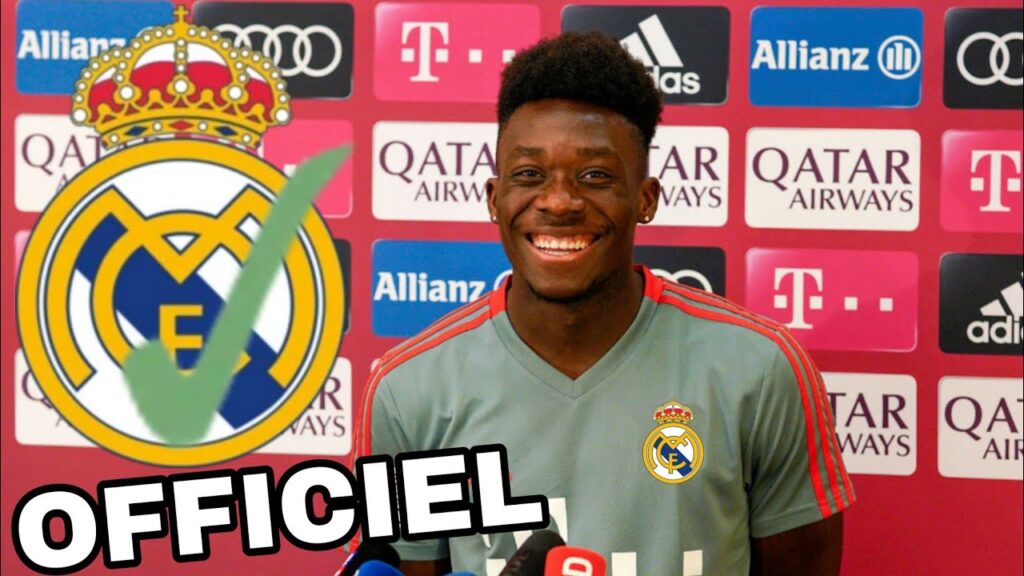 🚨OFFICIEL ! ALPHONSO DAVIES SIGNE AU REAL MADRID !