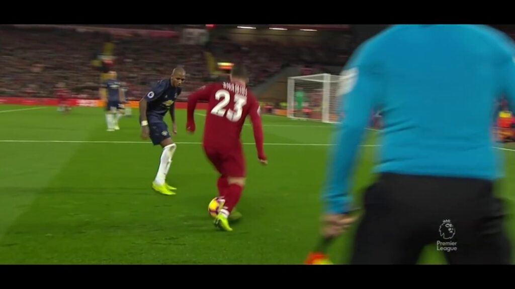 Xherdan Shaqiri elastico vs Manchester United