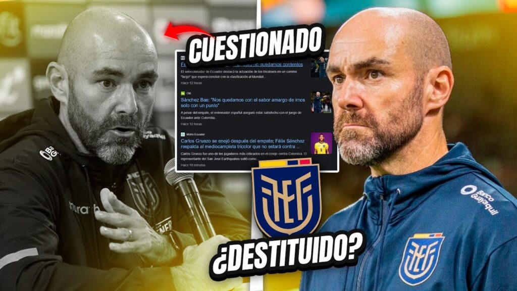 CASO FÉLIX SÁNCHEZ ¿Qué le falta a Ecuador con el DT Español? | Análisis y Claves del mal juego