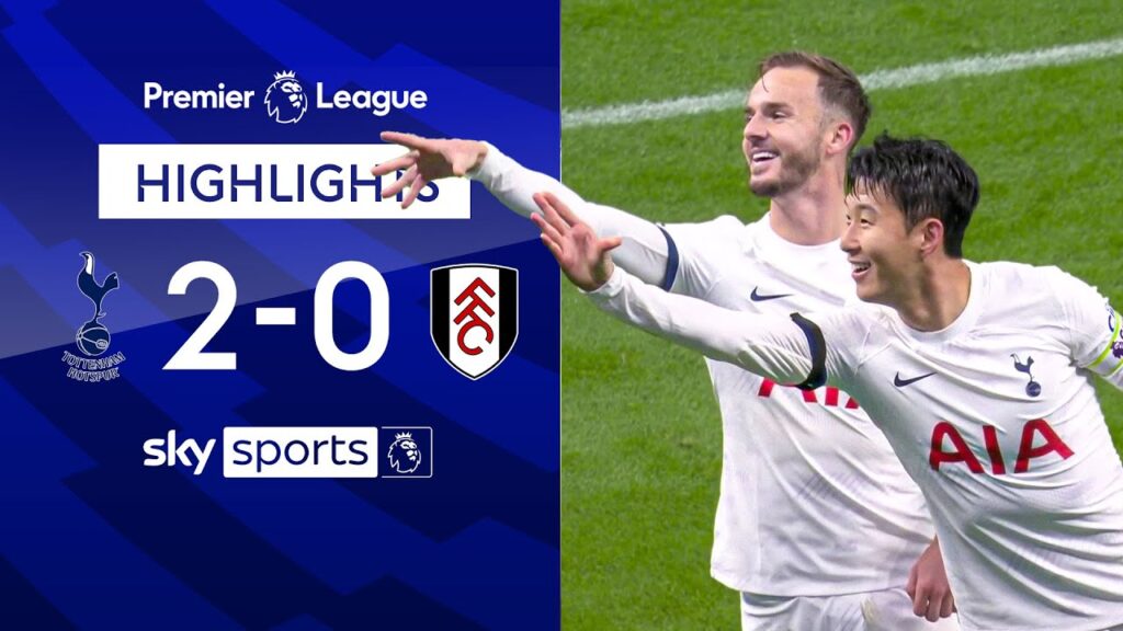 Son and Maddison shine to send Tottenham TOP! 🔝 | Spurs 2-0 Fulham | Premier League Highlights