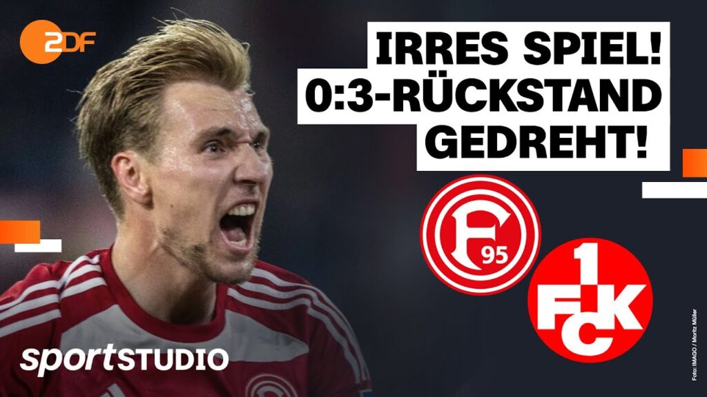 Fortuna Düsseldorf – 1. FCK Highlights | 2. Bundesliga, 10. Spieltag Saison 2023/24 | sportstudio