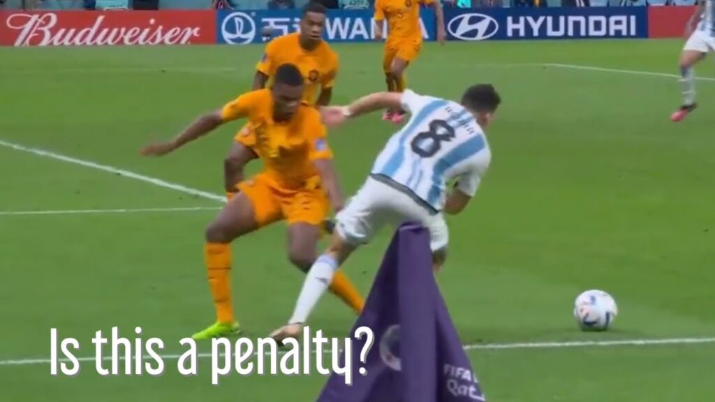 Argentina v Netherlands penalty controversy | World Cup 2022 | Messi penalty | Netherlands robbed?