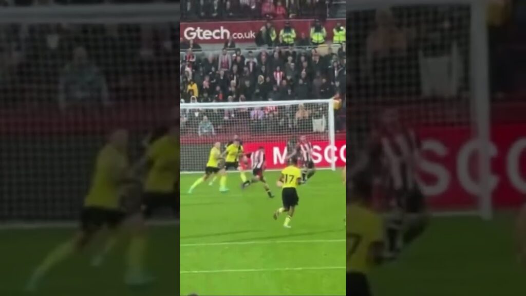 Saman Ghoddos goal vs Burnley 2023/24