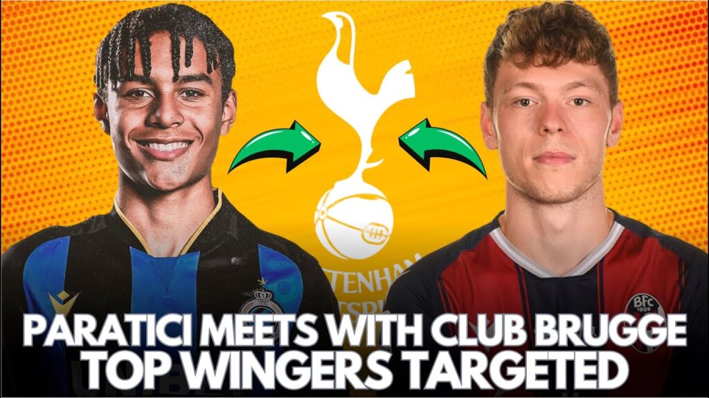 REPORTS: Tottenham Meet With Club Brugge Over Antonio NUSA and Andreas SKOV OLSEN #tottenham