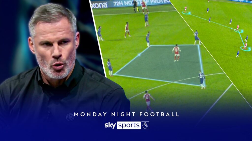 Jamie Carragher on the ONE thing Arteta changed to rescue Arsenal against Chelsea 🔍