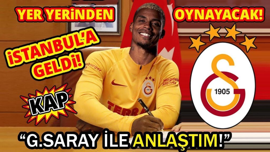 Ve Galatasaray'ın 1. Transferi RAMS PARK'TA! MARIO LEMİNA...