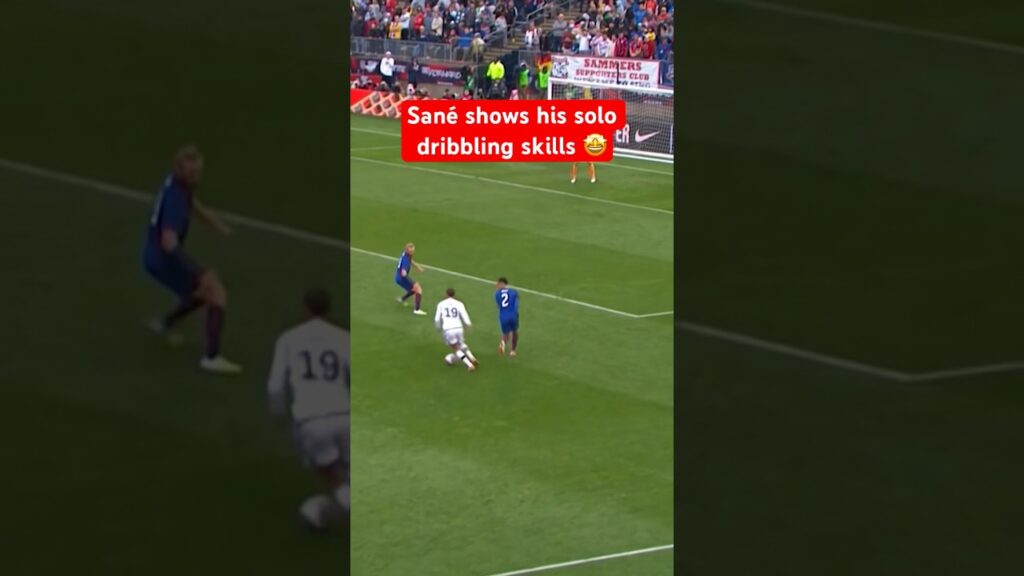inSANÉ solo dribbling ⚽️🤩