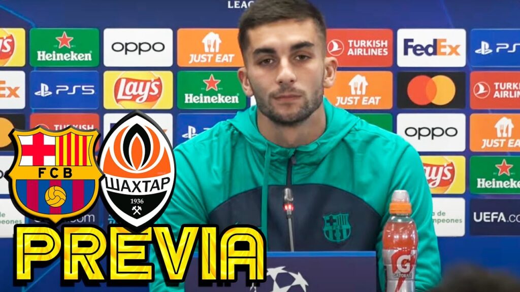 RUEDA PRENSA FERRAN TORRES: FC BARCELONA v SHAKTAR DONETSK