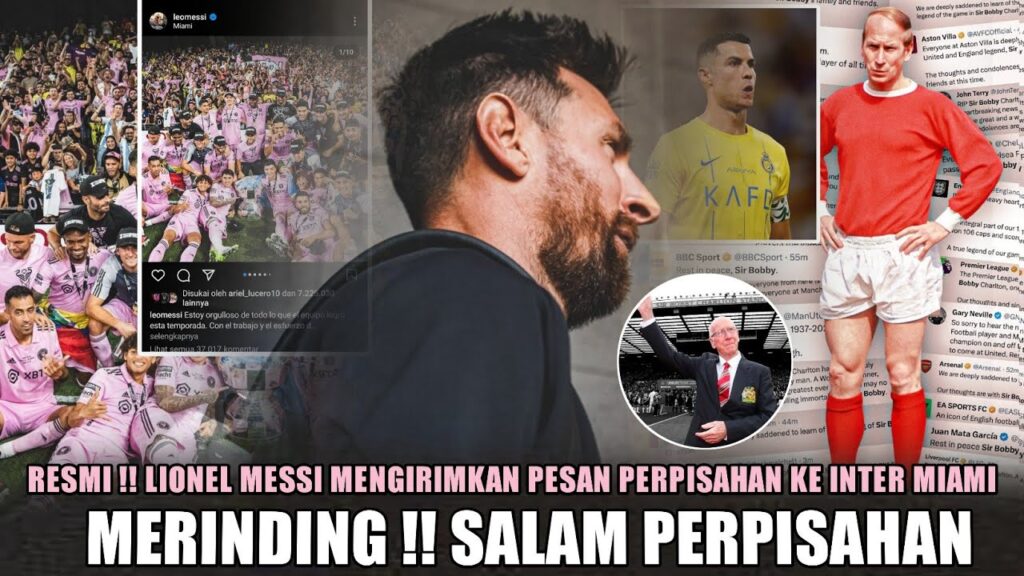 SALAM PERPISAHAN !! FIX Lionel Messi Pergi Dari Miami 😭 Messi Kalahkan CR7 & Pecahkan Rekor Dunia 😱