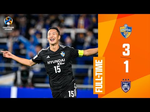#ACL - Group I | Ulsan Hyundai FC (KOR) 3 - 1 Johor Darul Ta'zim (MAS)