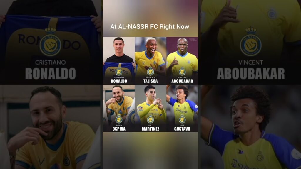 At AL-NASSR FC Right now#Ronaldo #Talisca #Aboubakar #shorts