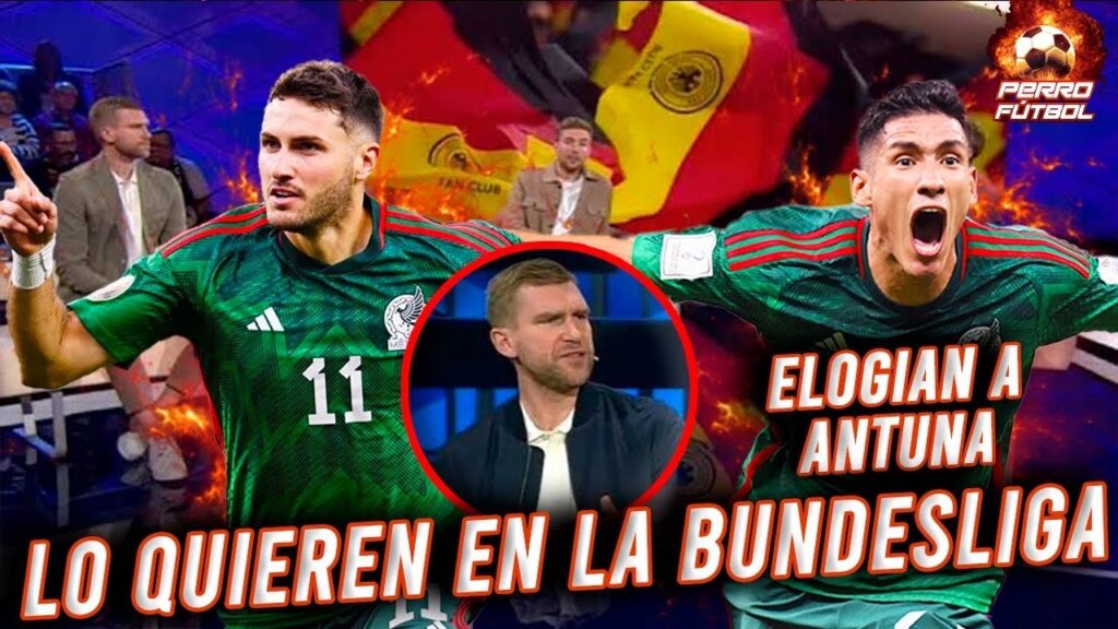 ¡IMPRESIONANTE! ALEMANES ELOGIAN A ANTUNA Y JIMMY LOZANO ¡LO QUIEREN EN LA BUNDESLIGA!