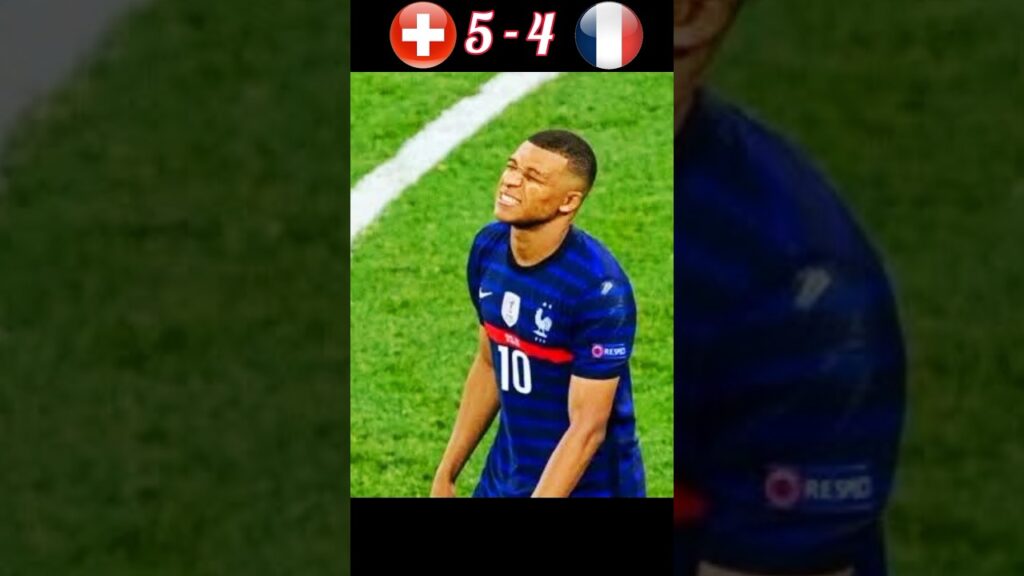 France vs Switzerland 2021 UEFA EURO (penalties)  Highlights 🔥🔥 ##shorts