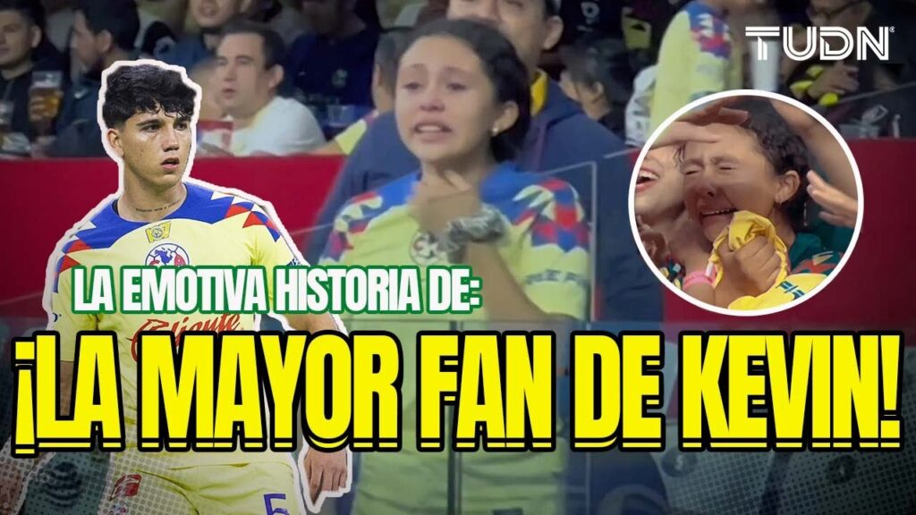 ¡LA FAN NÚMERO UNO! 🦅😍 La mayor fanática de Kevin Álvarez | TUDN ¡LA FAN NÚMERO UNO! 🦅😍 La mayor fanática de Kevin Álvarez | TUDN