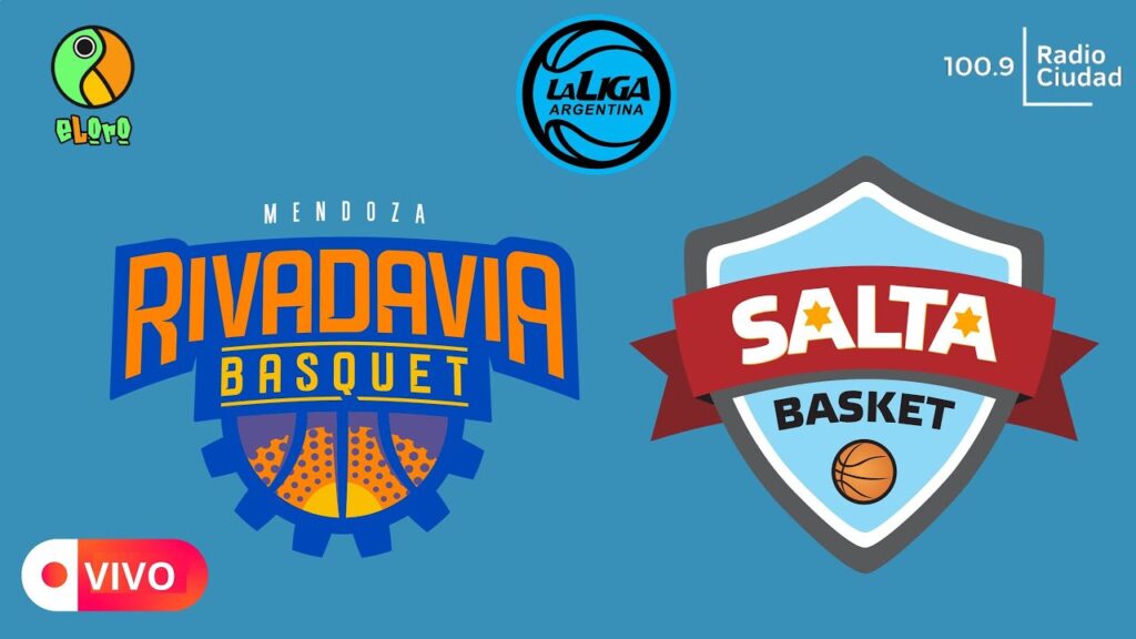 RIVADAVIA BÁSQUET ( MENDOZA ) VS SALTA BASKET  / LIGA ARGENTINA 2023-2024