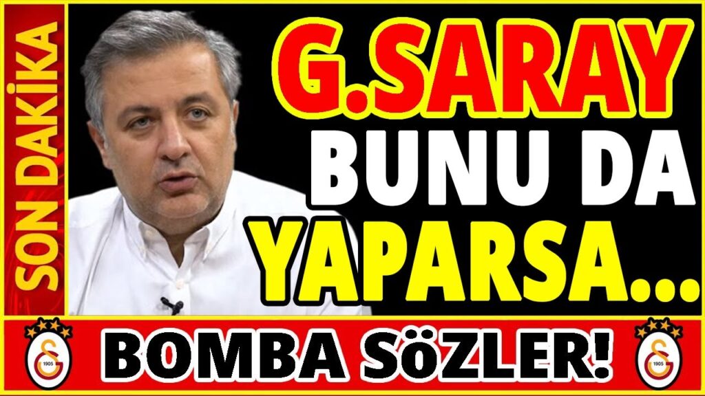 MEHMET DEMİRKOL BOMBAYI PATLATTI! GALATASARAY BUNU DA YAPARSA...