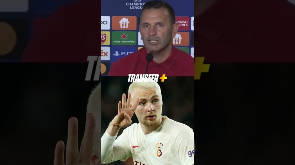 Okan Buruk'tan Nelsson açıklaması! #galatasaray