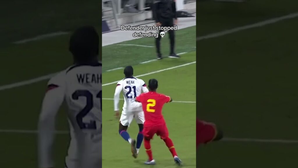 Timothy Weah humiliates Alidu Seidu 😱