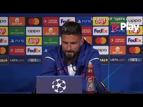 Psg-Milan, Giroud: "Conosciamo tutti le qualità di Mbappe"