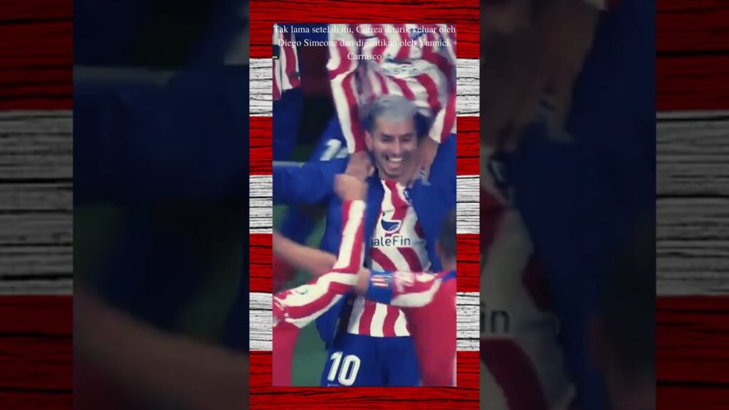 Winger Atletico Madrid Angel Correa cetak gol dari Bangku Cadangan 😂#shorts #shortvideo Winger Atletico Madrid Angel Correa cetak gol dari Bangku Cadangan 😂#shorts #shortvideo