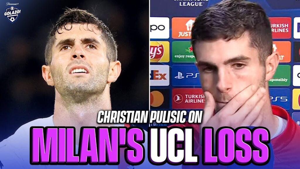 “It doesn't feel like a game that we should have lost" | Christian Pulisic on Milan's UCL loss