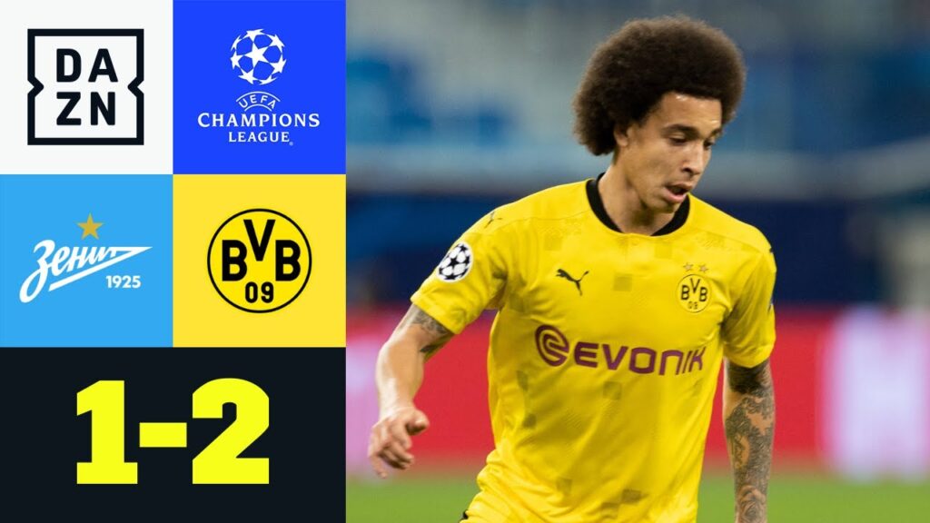 Gegen den Ex! Witsel-Treffer zum Gruppensieg: Zenit - Dortmund 1:2 | UEFA Champions League | DAZN