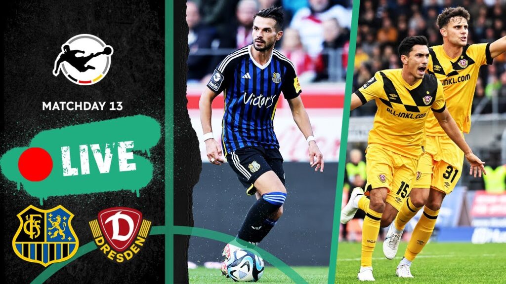 LIVE 🔴 FC Saarbrücken vs. Dynamo Dresden | Full Game | 3rd Division 2023/24