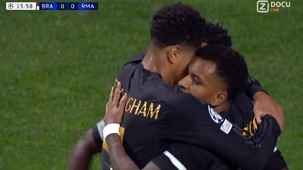 Rodrygo Goal Vs Braga ⚽