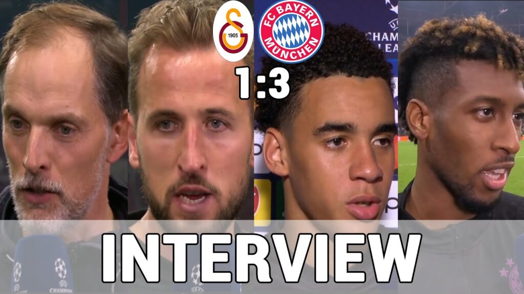 FC Bayern Interviews nach CL Spiel: Tuchel, Kane, Musiala & Coman | Galatasaray 1:3 Bayern München FC Bayern Interviews nach CL Spiel: Tuchel, Kane, Musiala & Coman | Galatasaray 1:3 Bayern München