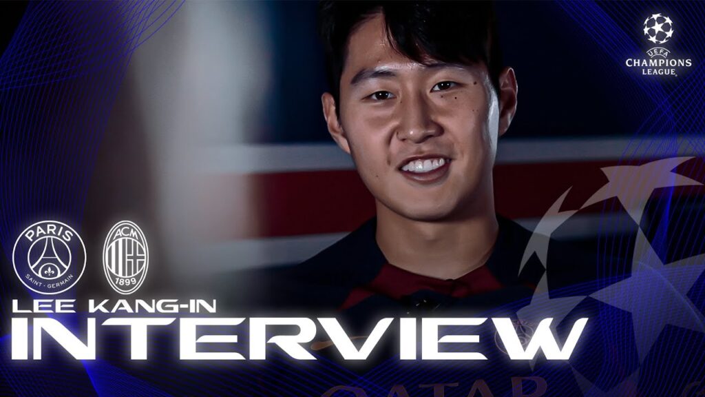Lee Kang-in spoke to PSG.TV before #PSGACM ! 🔴🔵