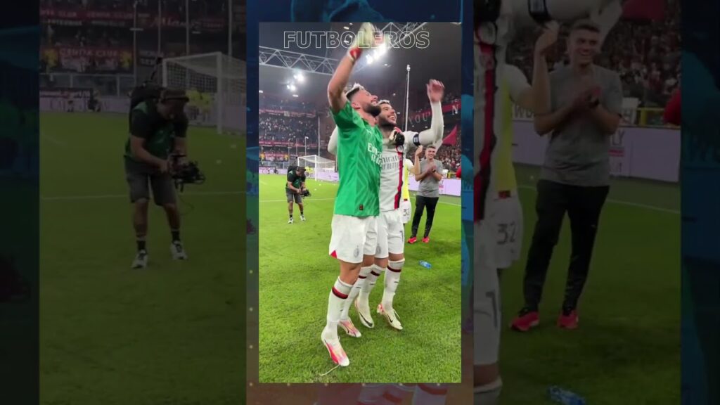 Así FUE la VIRAL ATAJADA de OLIVER GIROUD como PORTERO siendo la SENSACIÓN en REDES SOCIALES #milan