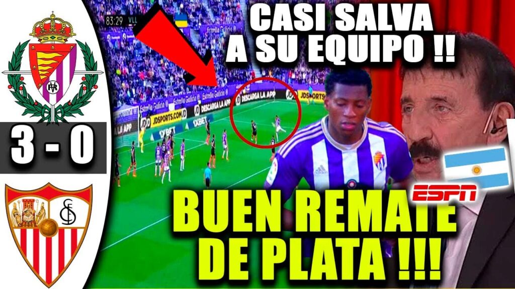 GRAN PARTIDAZO DE GONZALO PLATA PESE A DERROTA ARGENTINOS ELOGIARON AL ECUATORIANO