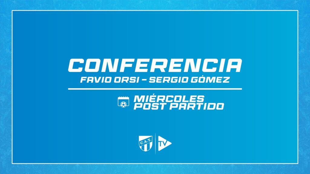 Conferencia de prensa de Favio Orsi y Sergio Gómez | Liga Profesional 2023