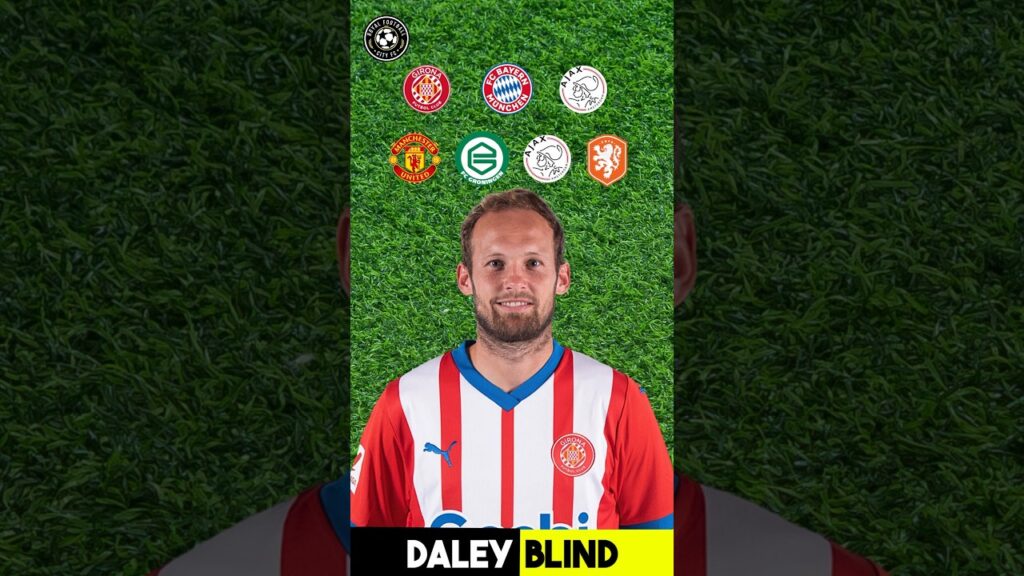 Who is Daley Blind? 🇳🇱🧐⚽️ Football Player Profile - Girona FC Shorts