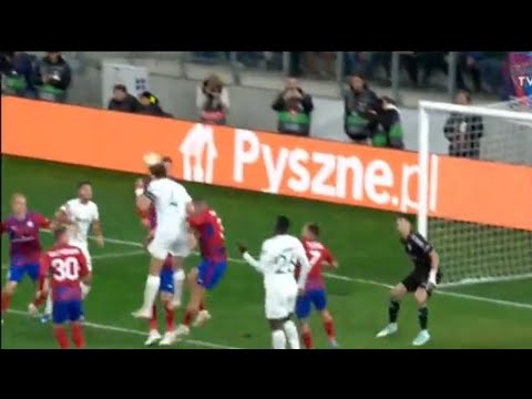 Sebastián Coates Goal, Raków Częstochowa vs Sporting 1-1 | Viktor Gyökeres Red Card and Highlights.