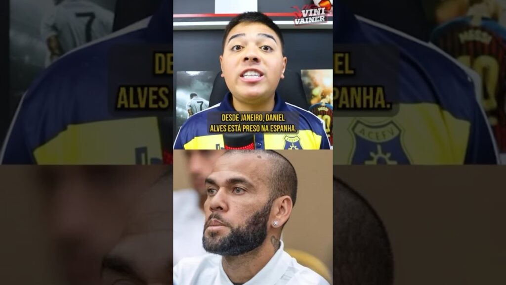 PENA DE DANIEL ALVES PODE CAIR #shorts