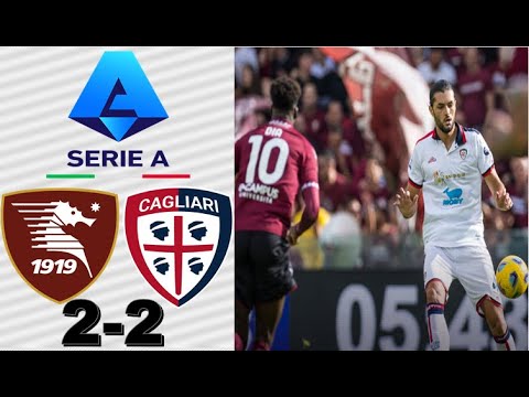 Boulaye Dia Goal Salernitana 2-2 Cagliari GOALS & Highlights - Serie A TIM 2023 Nicolas Viola Goal