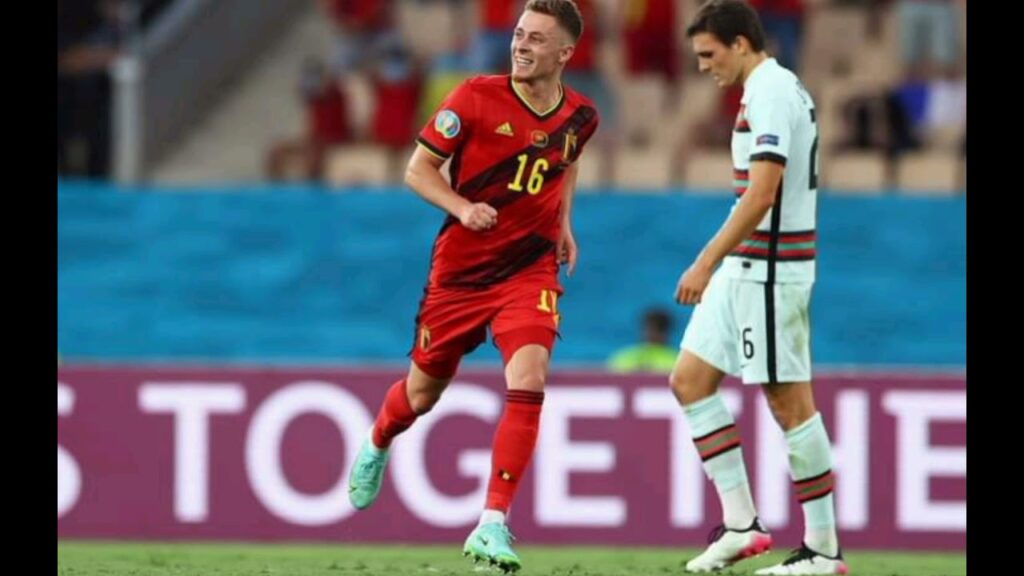 🇧🇪 WHAT A STRIKE from Thorgan Hazard vs Portugal all goals highlight #EURO2020